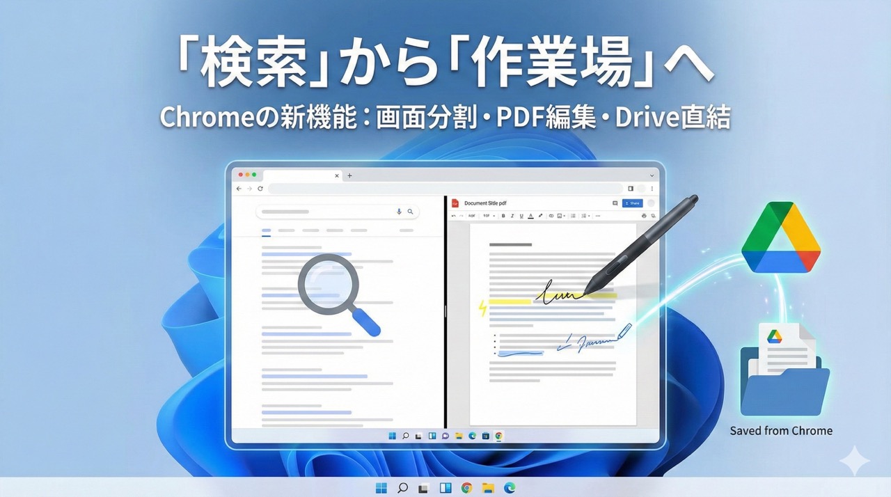 「検索の場所」から「作業の場所」へ。Chromeの進化が個人開発者に新たな視点をもたらす理由