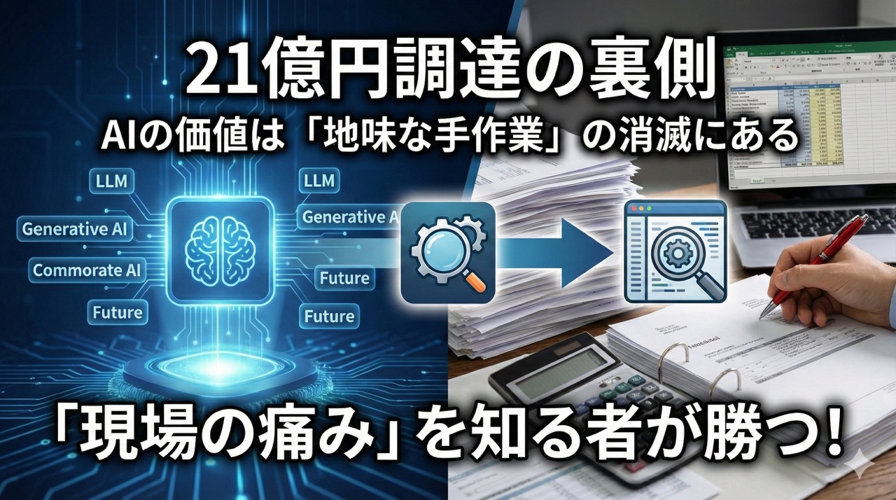 個人開発から起業へ。投資家の心を掴む「泥臭い課題」の見つけ方──1450万ドル調達のAIに学ぶ資金獲得戦略