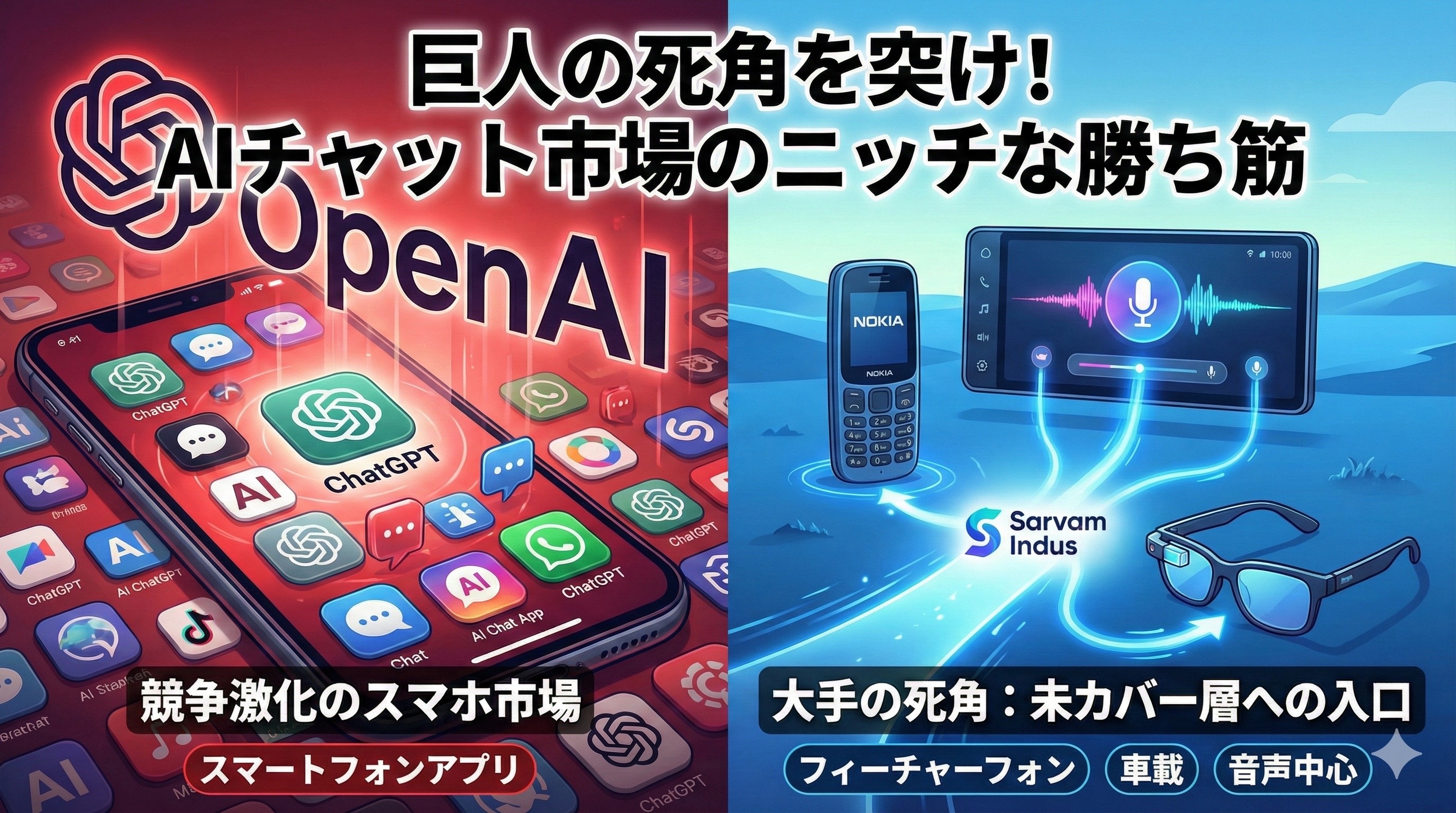 OpenAI・Gemini・Claudeに挑むインド産LLM「Sarvam」。巨人の“死角”に学ぶ個人開発のプロダクト設計